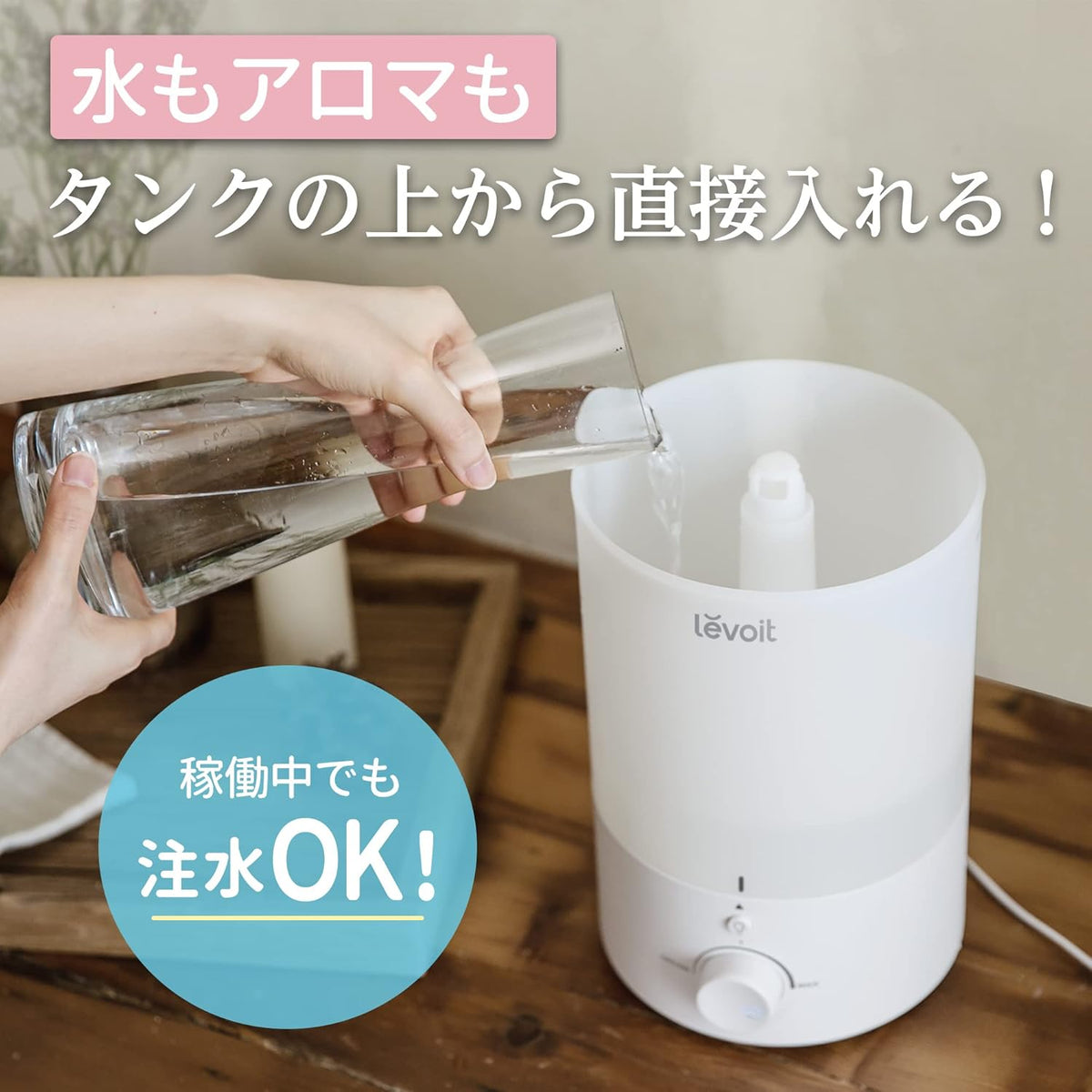 Levoit Dual 150 3L 超音波式加湿器