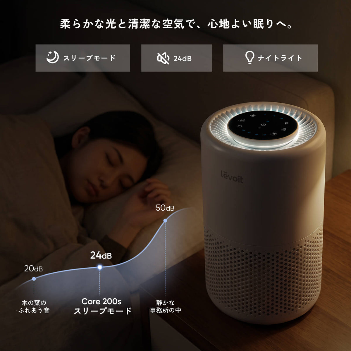 Levoit Core 200S 空気清浄機